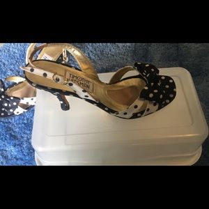 Black & White Polka Dot Shoes